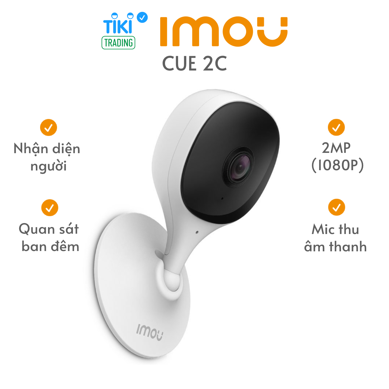 Camera Wifi IMOU Cue 2C 1080P - IPC-C22CP - Hàng chính hãng