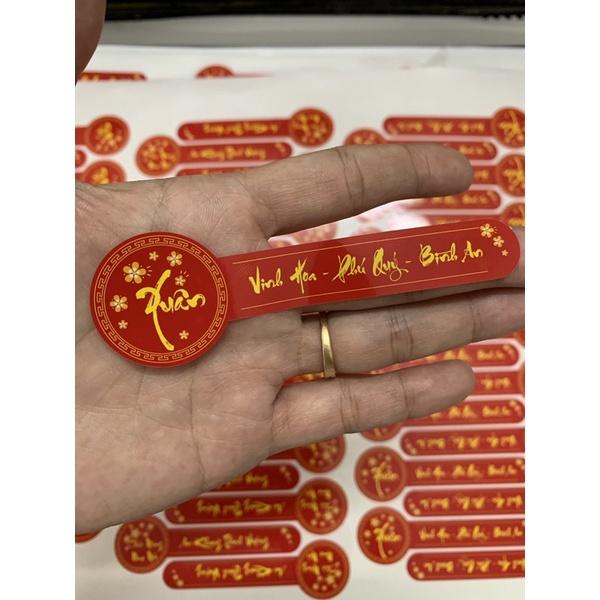 100 Tem niêm phong - TẾT, XUÂN, CHÚC MỪNG NĂM MỚI