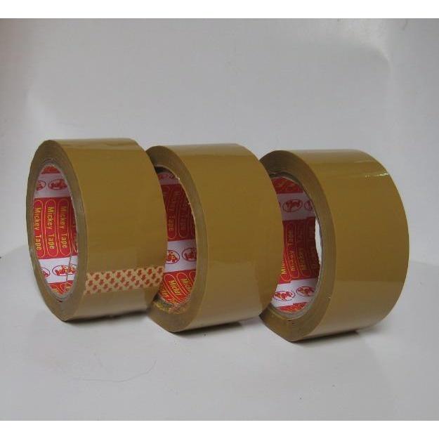 Băng Keo Trong , Đục 5cm 80Yard - 6 Cuộn / Cây