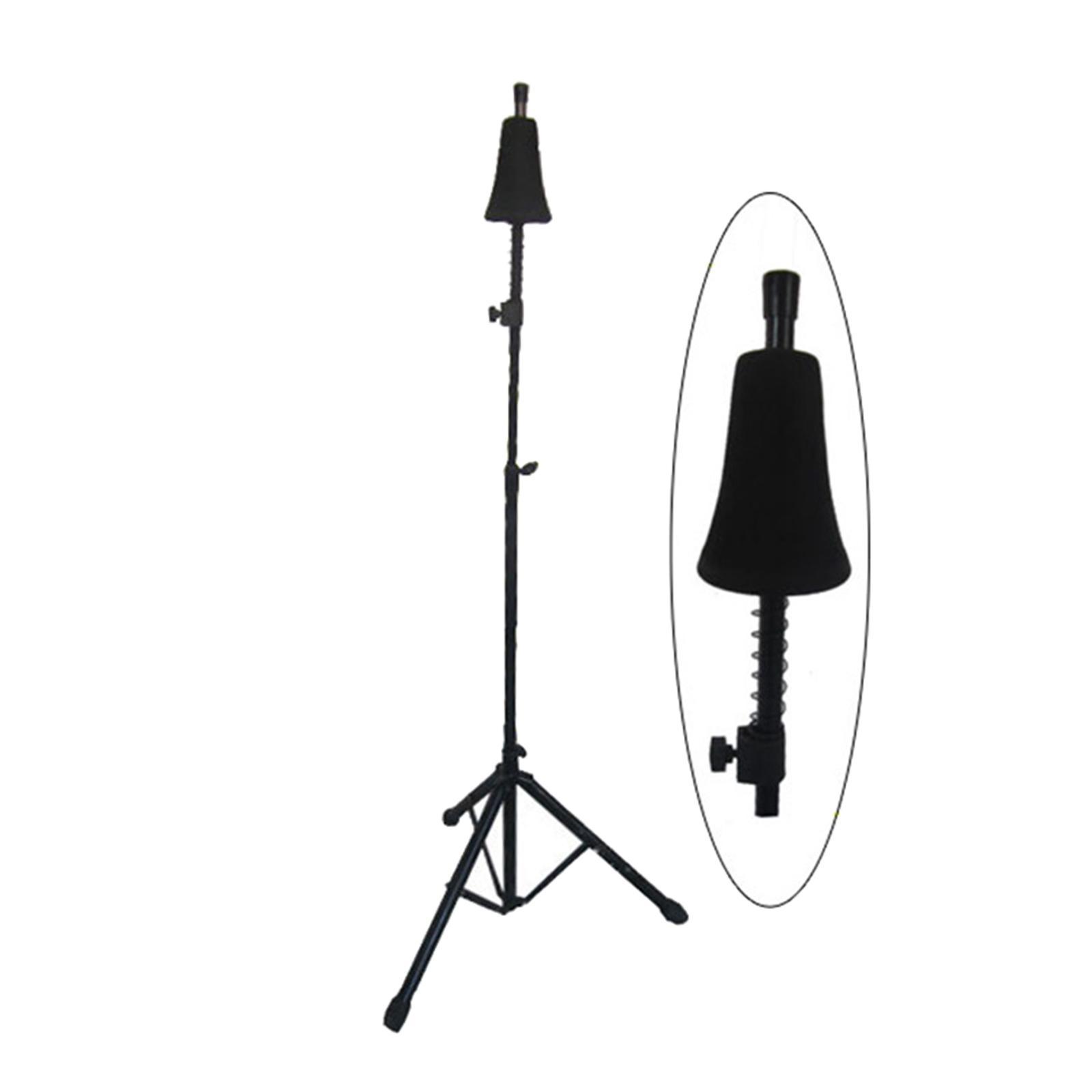 Trombone Stand Tripod Base Portable Professional for Tenor Trombone Learning