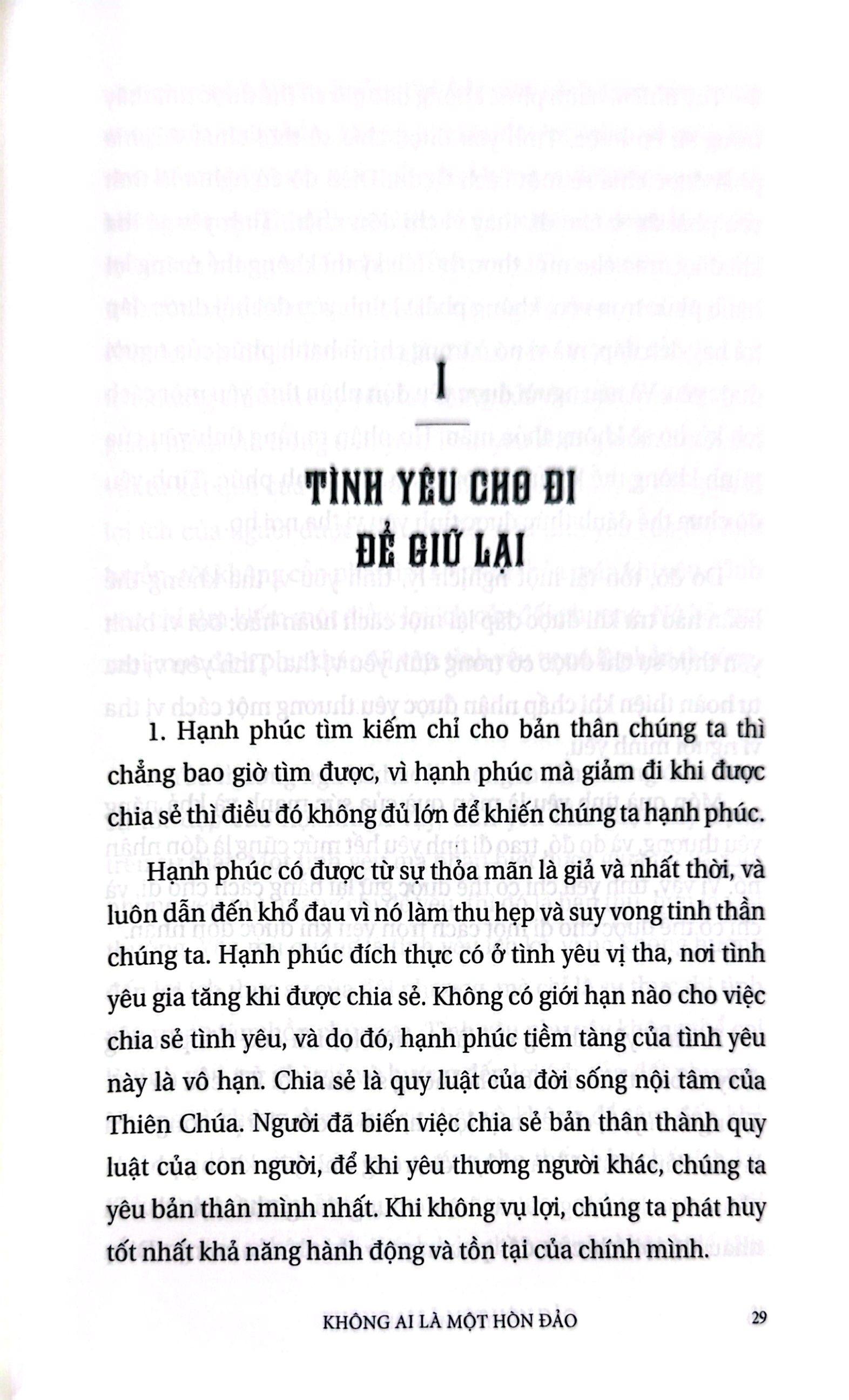 Sách - Không Ai Là Một Hòn Đảo