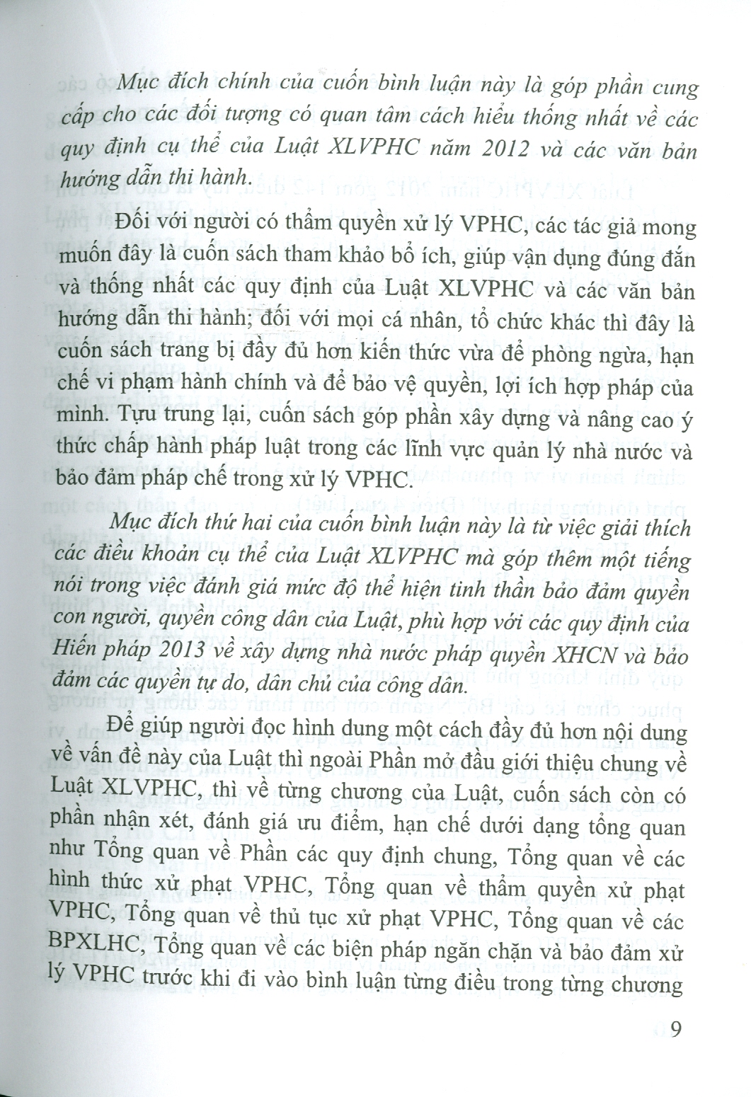 BÌNH LUẬN KHOA HỌC LUẬT XỬ LÝ VI PHẠM HÀNH HÍNH NĂM 2012