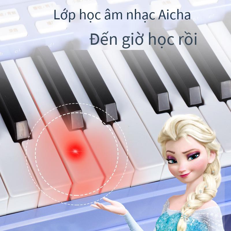 Giao hàng nhanh Đồ chơi đàn piano cho trẻ em Đàn organ điện tử Cô bé mới bắt đầu Micrô đa chức năng có thể chơi được 3 Baby 1 Món quà sinh nhật đầu tiên