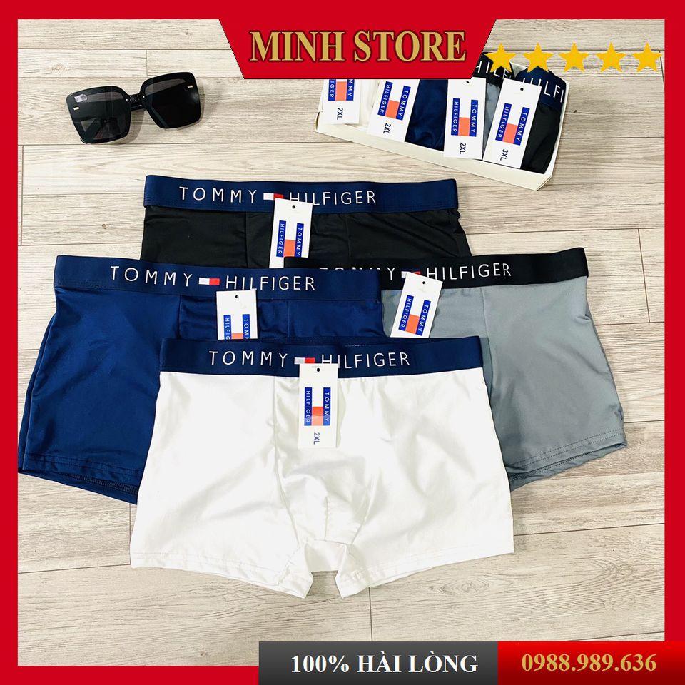 Quần Lót Nam thun lạnh cao cấp co dãn 4 chiều Sịp Đùi Nam đồ lót shịp boxer SD05 cạp tối màu - Minhstore