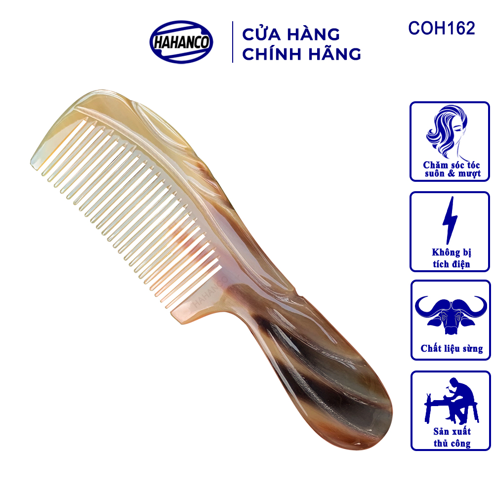 Lược sừng xuất Nhật mẫu 2020 khía thân hàng cao cấp .