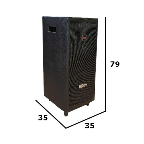 Loa điện di động Acnos Beatbox CD2523 - Hàng Chính Hãng