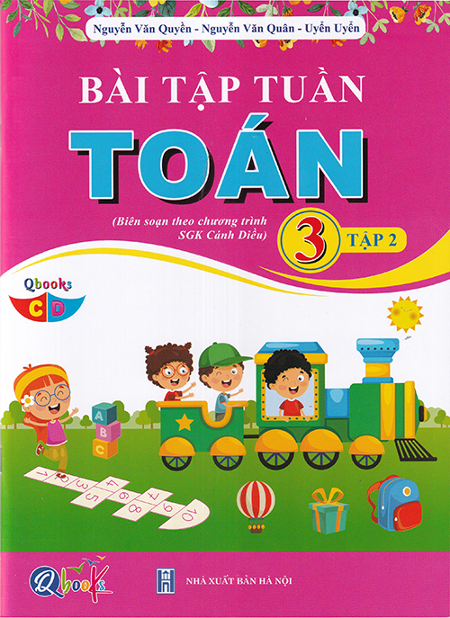 Sách - Bài tập tuần Toán 3 tập 2 (Biên soạn theo chương trình sgk Cánh diều)