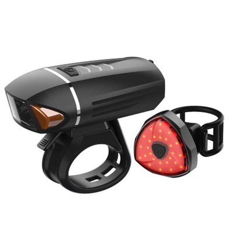 Thuận Lợi Nhất Sạc USB Đèn Pha Đèn Hậu Bộ Điều Khiển Từ Xa Không Dây Đèn Xe Đạp Xe Đạp Đèn Pha Chống Nước Chói Đèn Còi