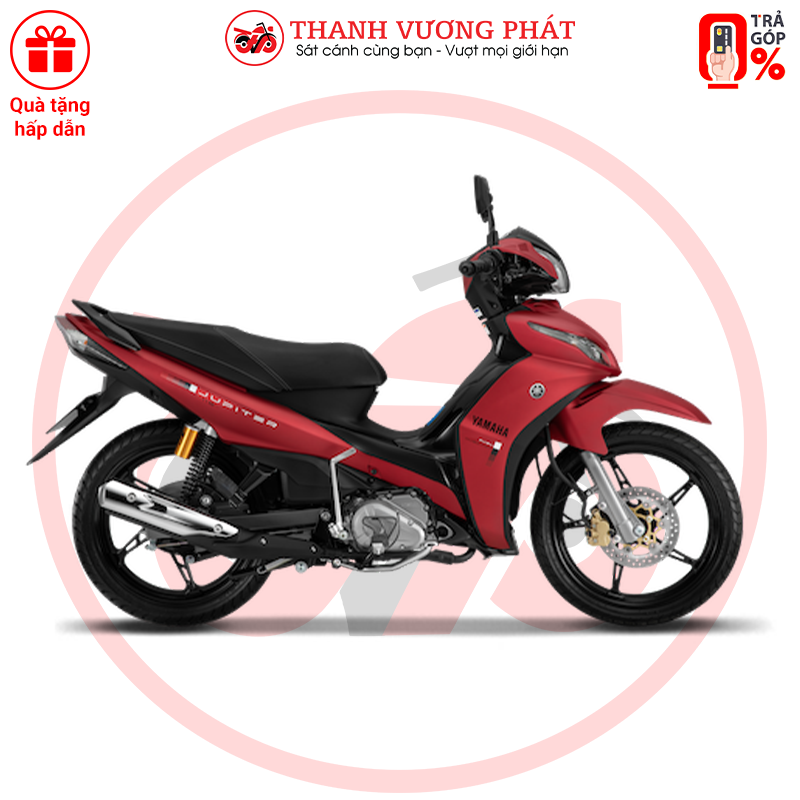 Xe số Yamaha Jupiter FI - phiên bản Tiêu chuẩn, động cơ 115cc FI, phanh đĩa, bảo hành 3 năm / 30.000 km