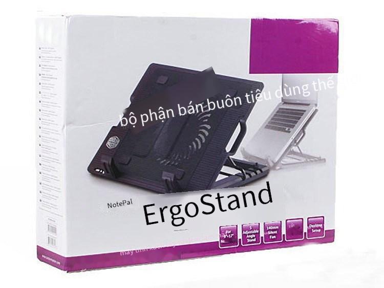 Đảm bảo chất lượng Quạt đế làm mát máy tính xách tay Giá đỡ điều chỉnh 14 inch làm mát máy tính xách tay