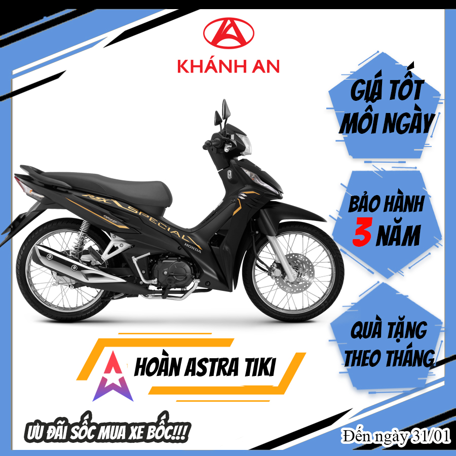 Xe máy Honda Wave RSX 2024 - Phanh Đĩa Vành Nan Hoa