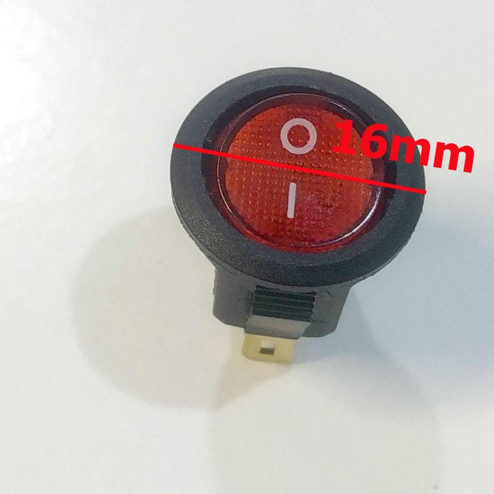 Công tắc mini nhỏ 3 chân có đèn bật tắt