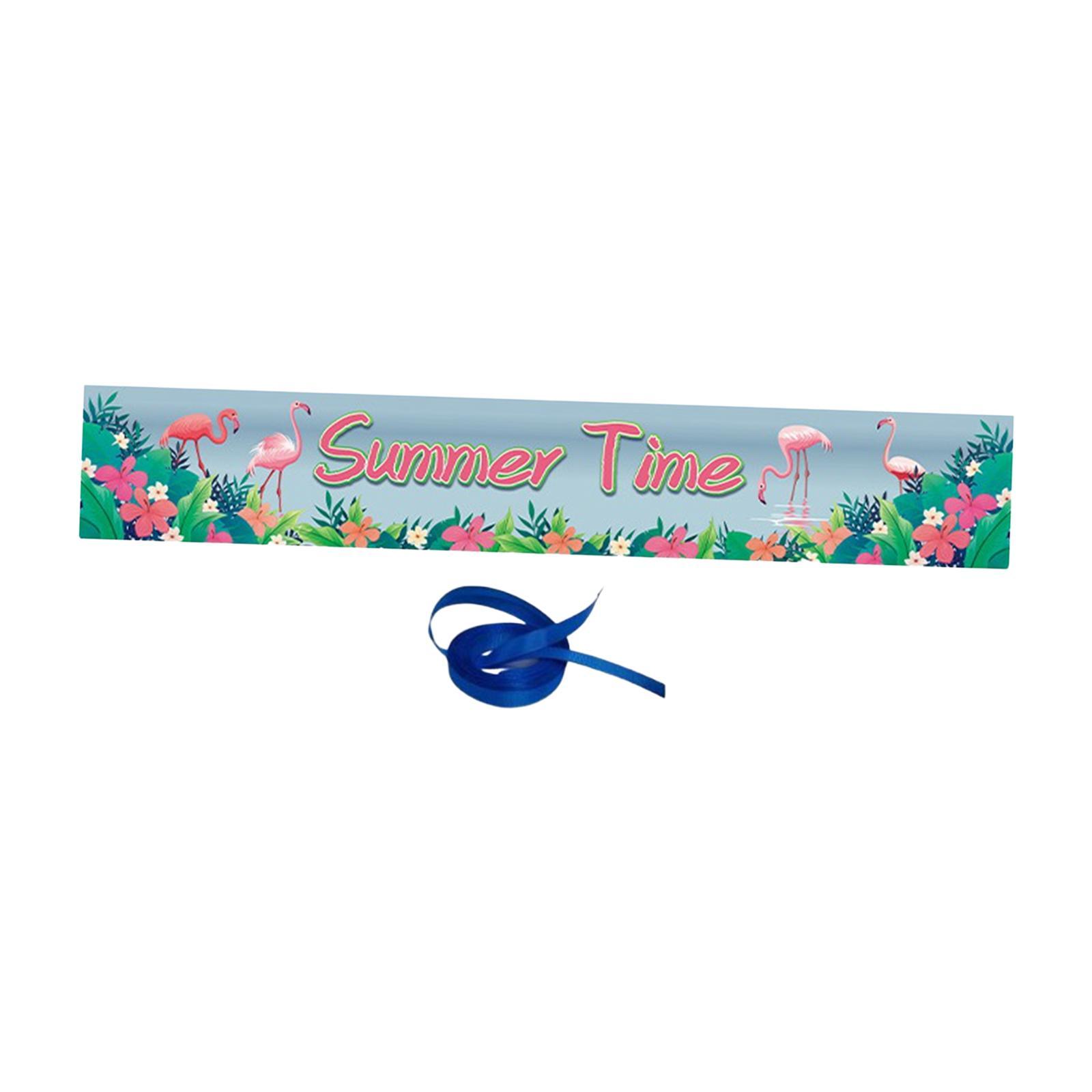 Yard Sign Background Banners Decoration Beach Pool Decoration Door Porch Sign Large Summer Pool Party Background Banners