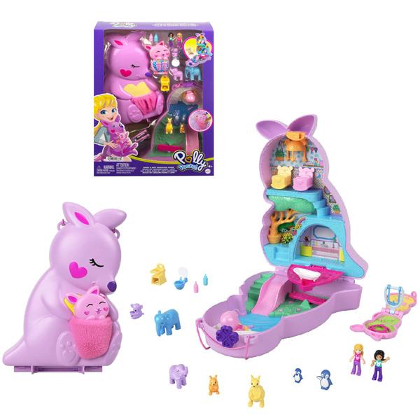 Đồ Chơi Polly Pocket Và Gia Đình Kangaroo Đáng Yêu - Polly Pocket HKV50/GKJ63