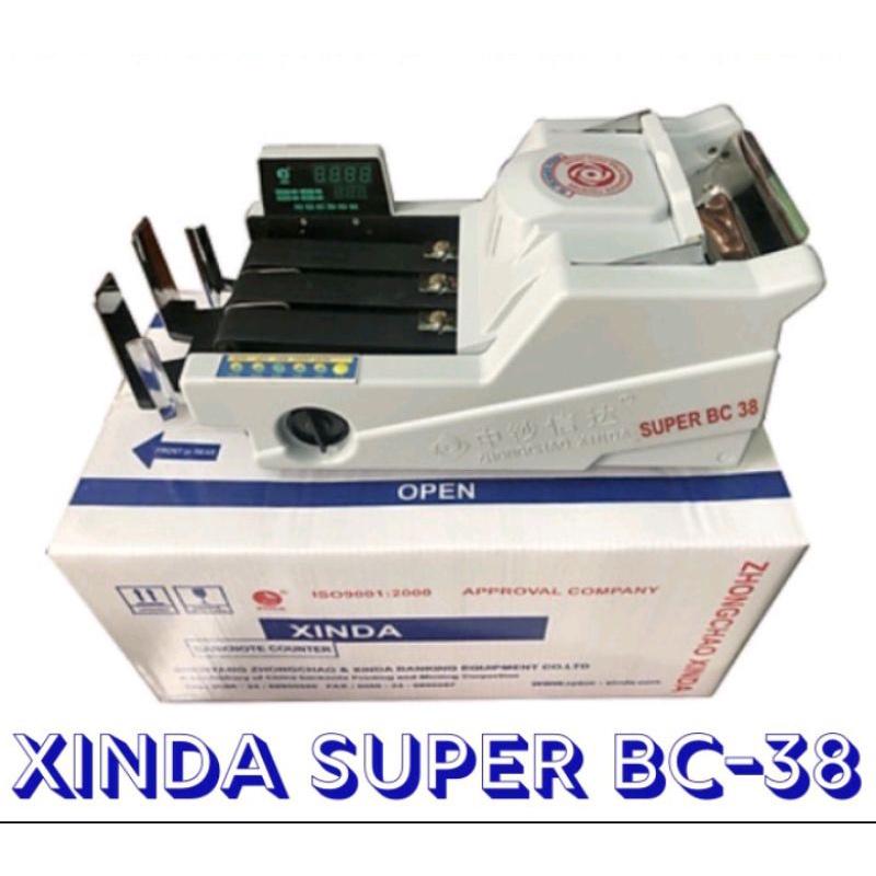 Máy đếm tiền ngân hàng xinda supper BC_38F, ngân hàng chuyên dùng, phát hiện tiền gi.ả chính xác