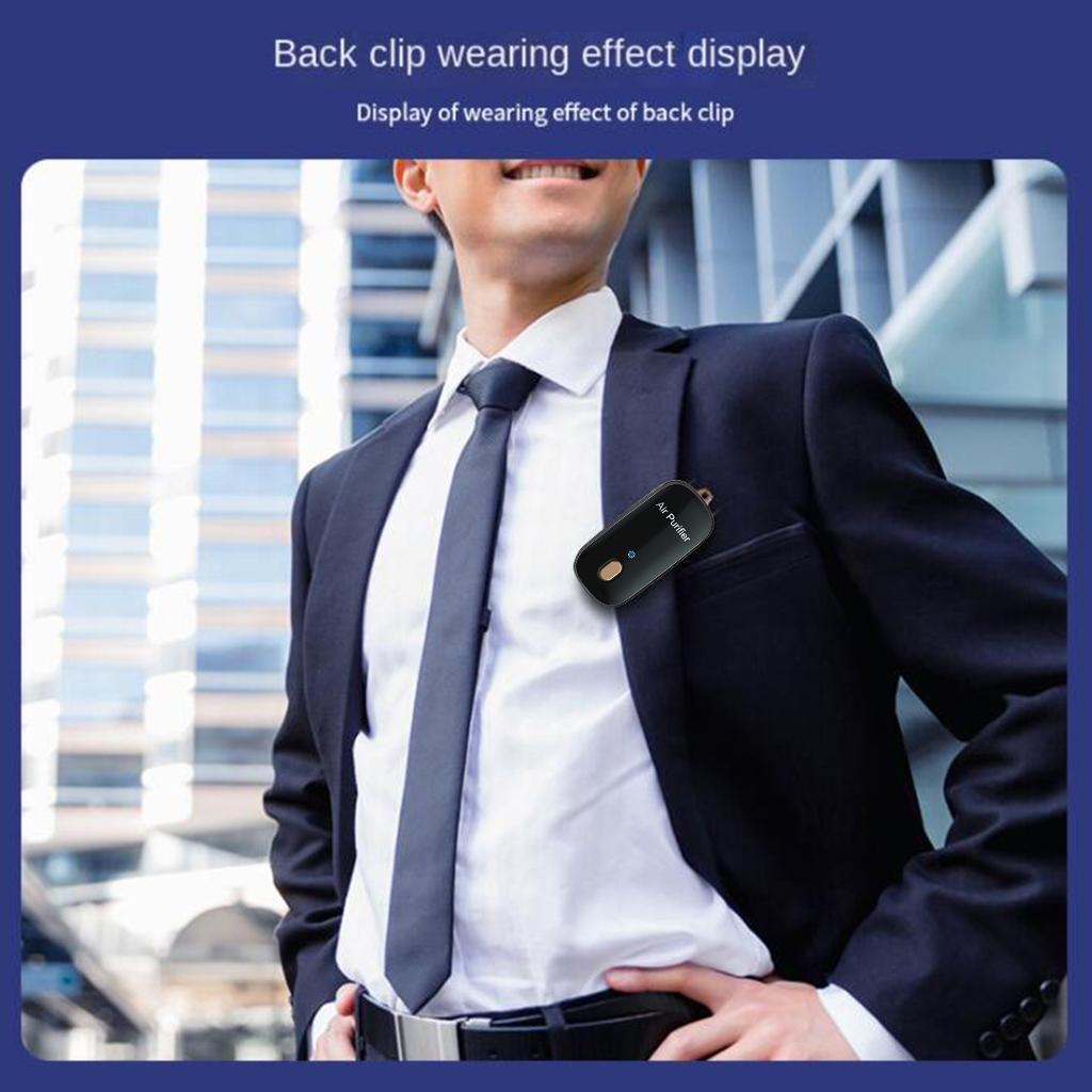 Portable Personal Necklace Air  Wearable Freshener Air Cleaner
