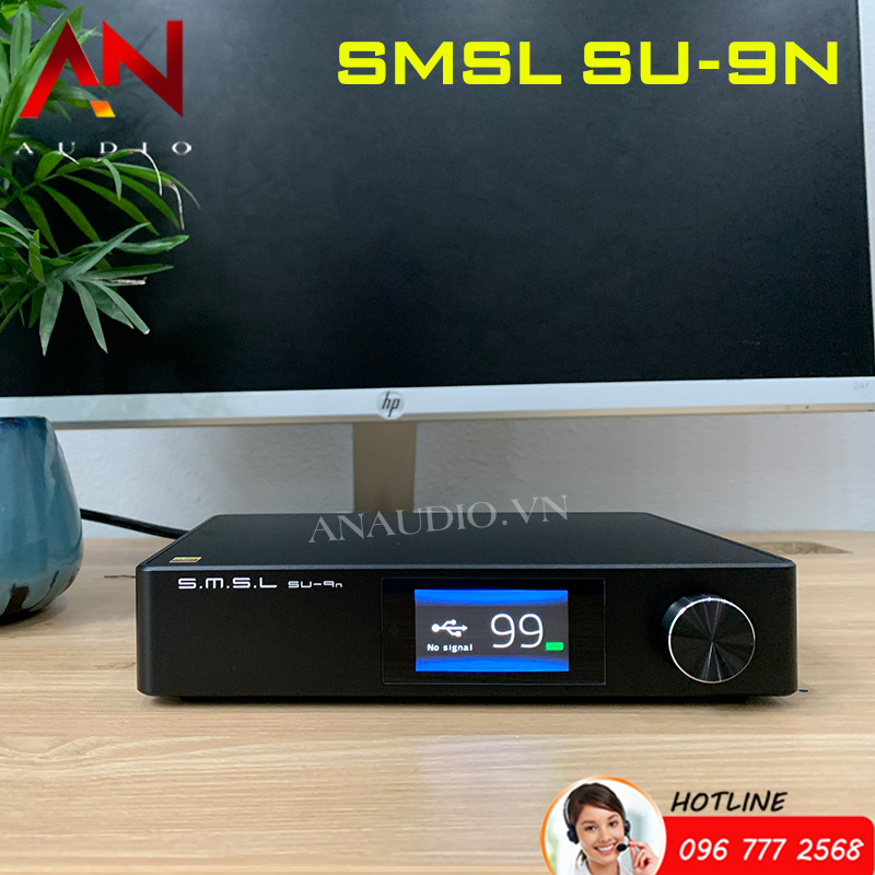 Giải Mã DAC SMSL SU-9n 32bit/768Khz/DSD 512 Phiên Bản Thu Gọn Của SMSL SU9- Hàng Chính Hãng