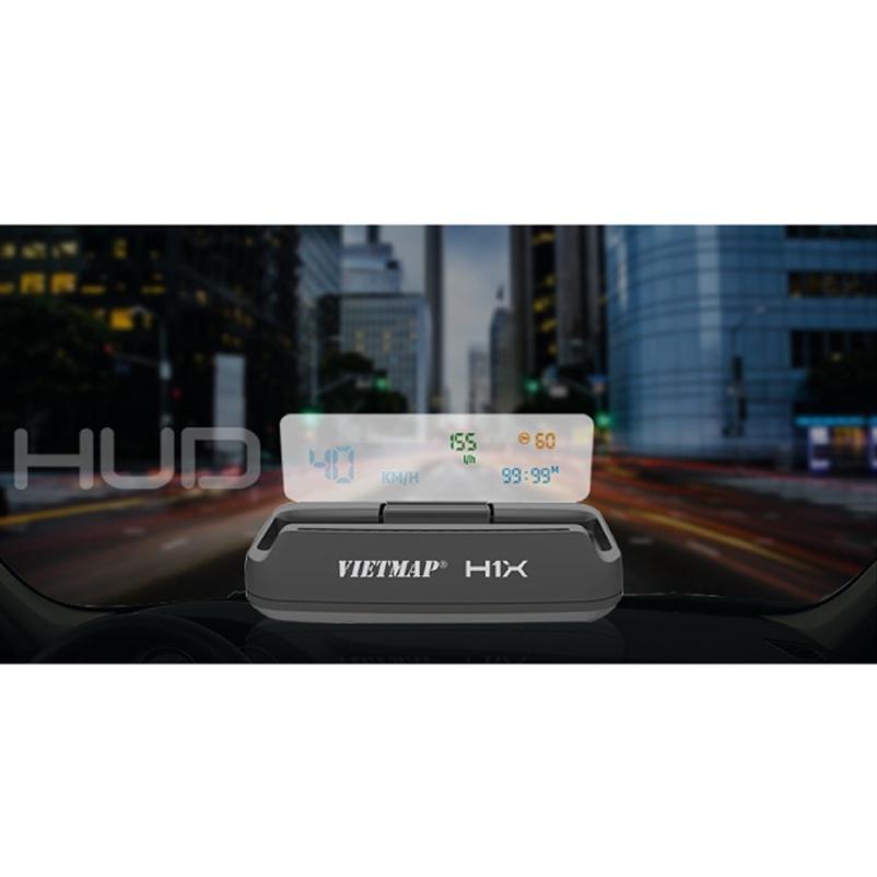 Vietmap H1X -- Màn hình HUD Cảnh báo giao thông - Hàng Chính hãng