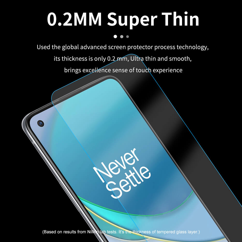 Cường lực dành cho Oneplus 8T - Oneplus 9R - Realme X7 Pro Nillkin H+ Pro (Không full) - Hàng nhập khẩu