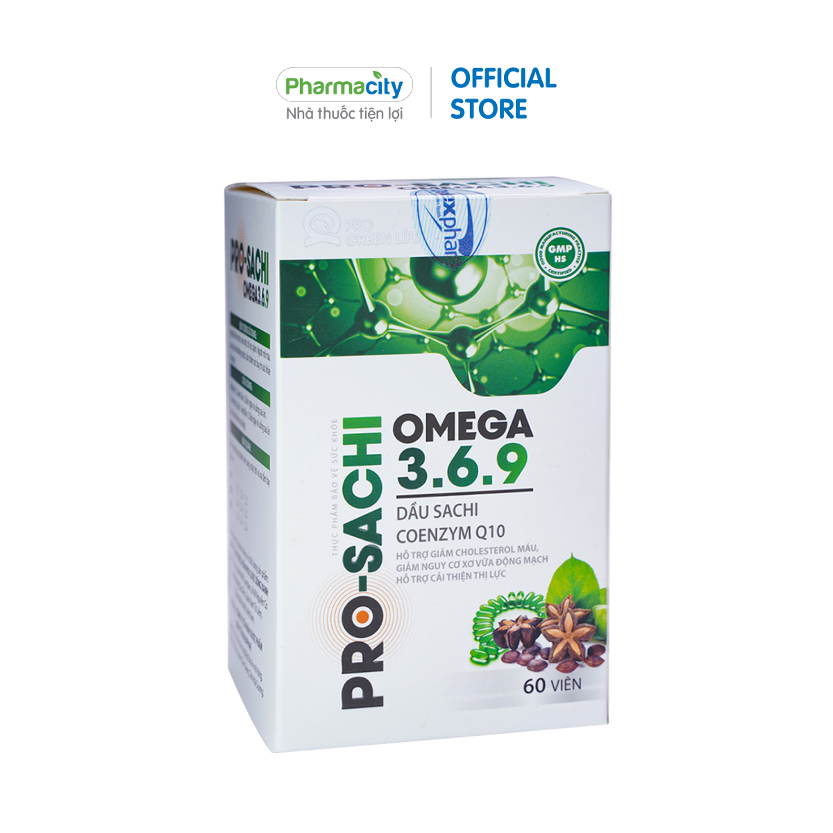 Thực phẩm bảo vệ sức khỏe Pro-sachi Omega 3.6.9