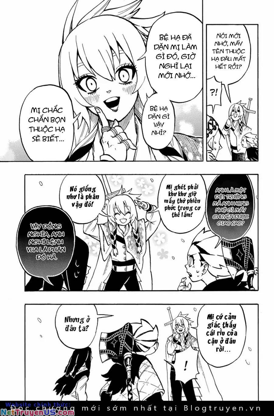 gill: "không ai có thể đánh bại ta khi ta dùng rìu!" chapter 8 16