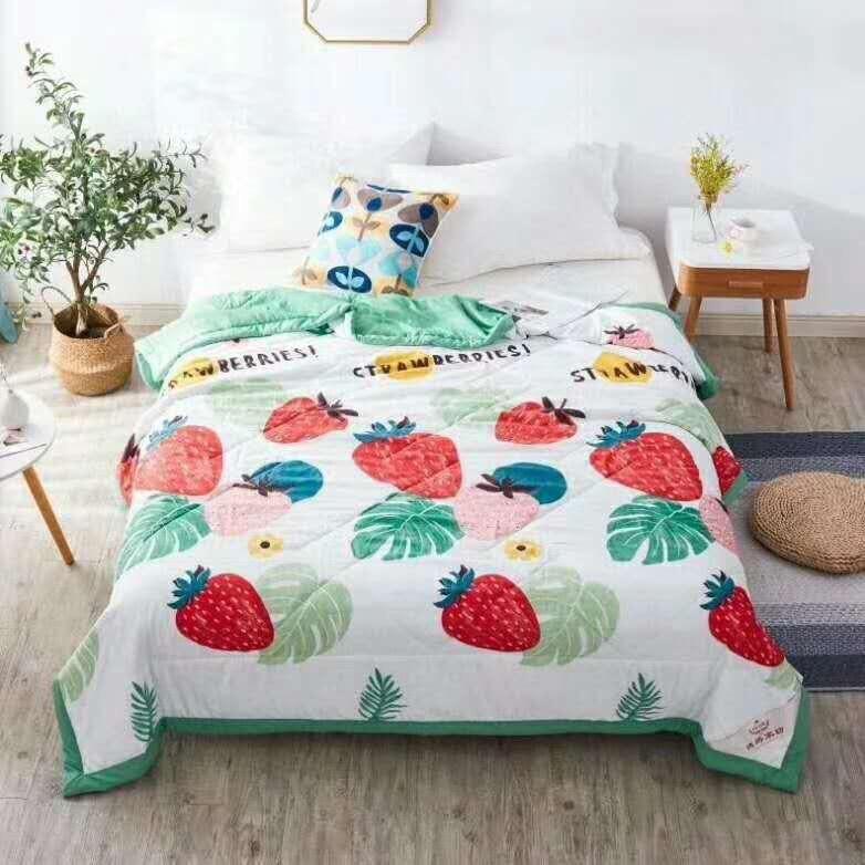 Chăn Hè Thu COTTON ĐŨI 100% mẫu mới - Hàng nhập khẩu cao cấp )