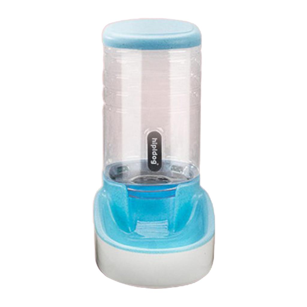 Large Capacity Automatic Pet Feeder Waterer Food Dispenser Blue
