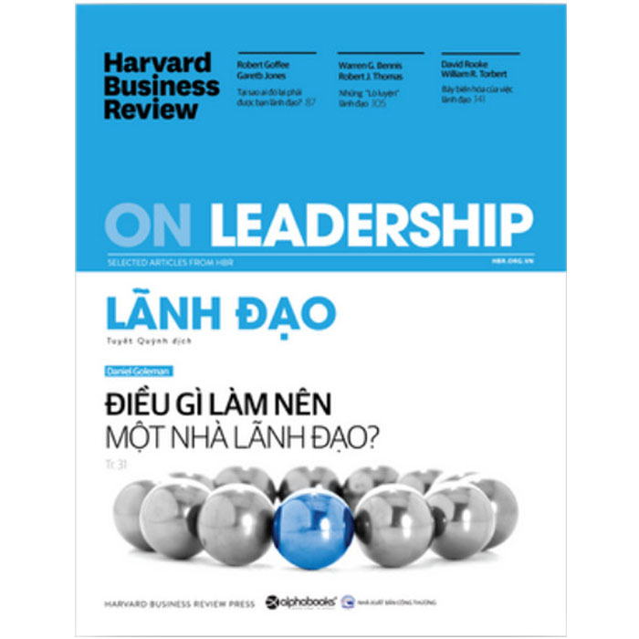 HBR - On Leadership - Lãnh Đạo