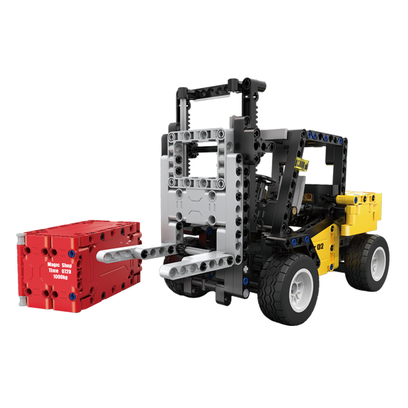 Đồ Chơi Lắp Ráp Xe Nâng Kỹ Thuật Forklift - CaDA C65002W