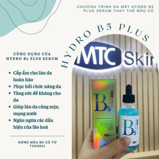 Serum Vitamin B5 MTC phục hồi, tái tạo da tổn thương, giúp da luôn đều màu