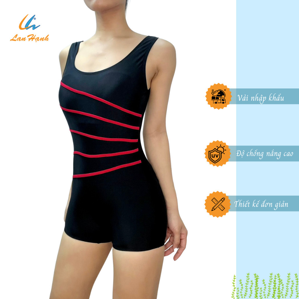 Bộ Bơi Nữ Một Mảnh Short 30131 Lan Hạnh