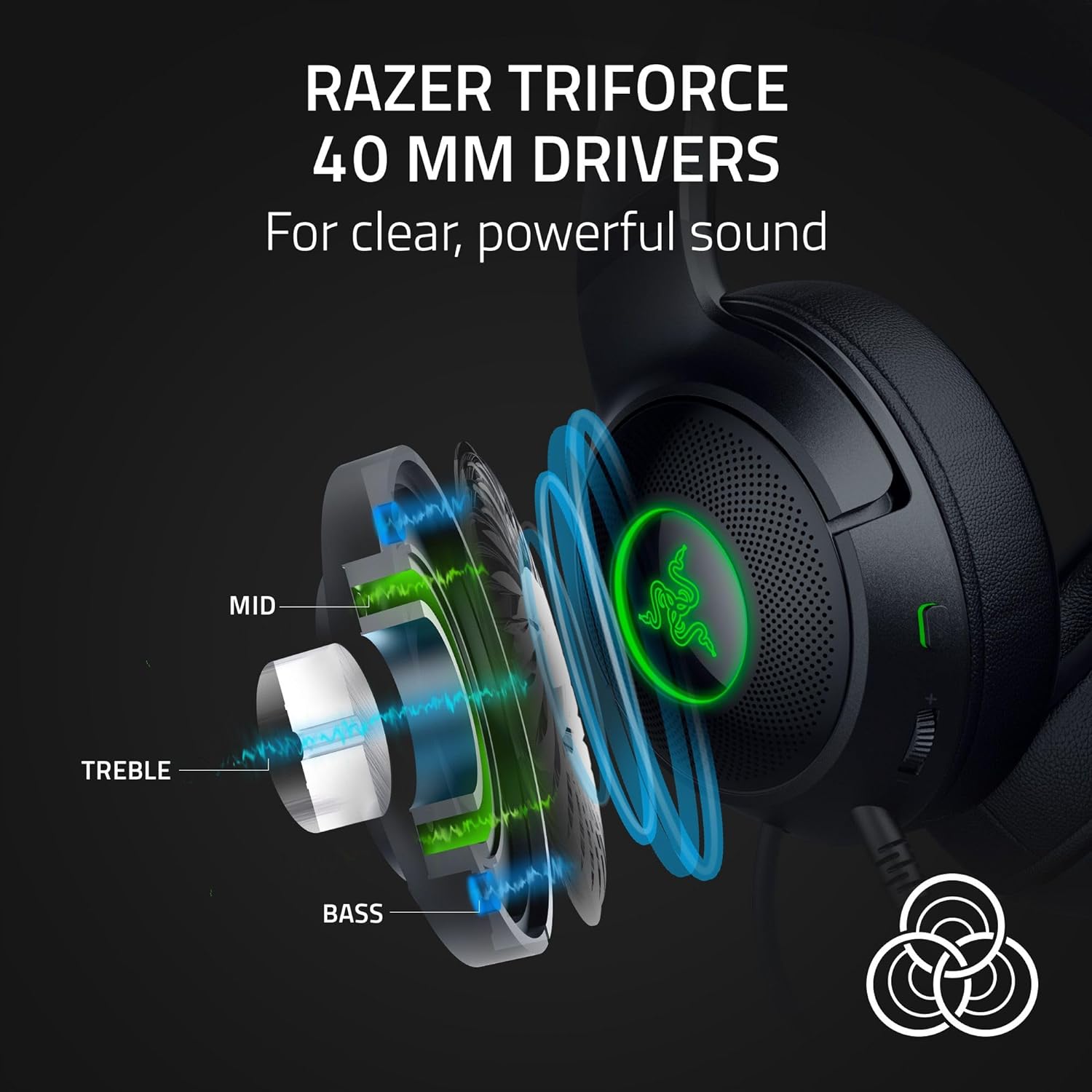 Tai nghe gaming có dây Razer Kraken Kitty V2 - Hàng chính hãng