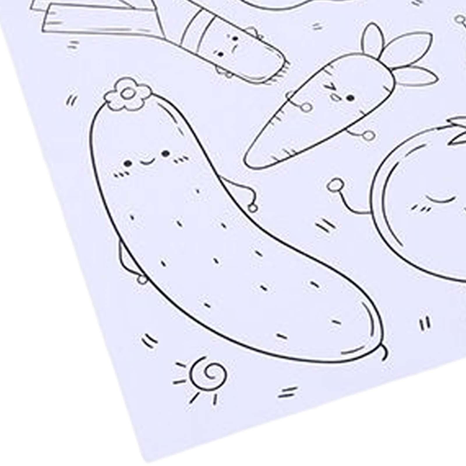 Children Wall Coloring Posters Paper 30x300cm Creative Patterns Child Toys