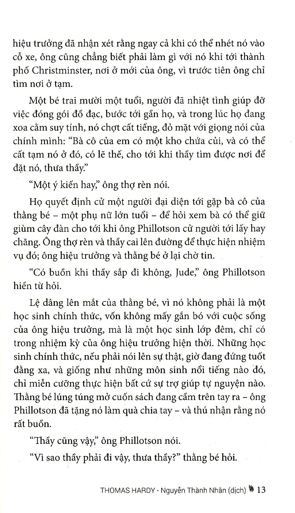 Sách JUDE - Kẻ Vô Danh