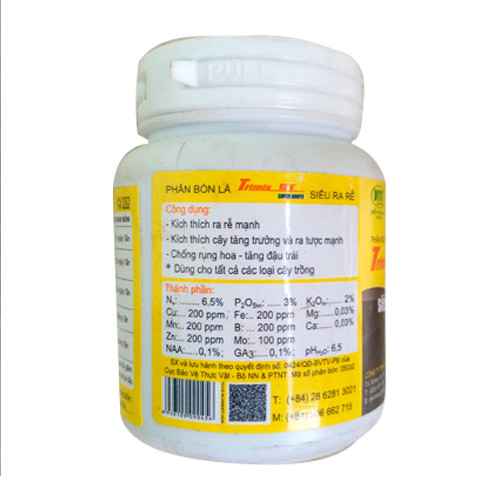 LỌ 120 GRAM - PHÂN BÓN KÍCH RỄ TRIMIX DT 6.5-3-2 - KÍCH THÍCH RA RỄ