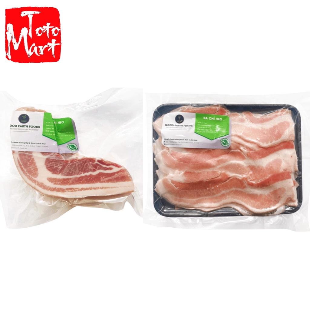 Thịt ba chỉ heo - nhập khẩu Nga