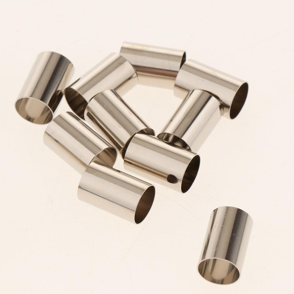 10 Pieces Professional BNC Male Crimp-On Connector, BNC Plug Crimp Adapter