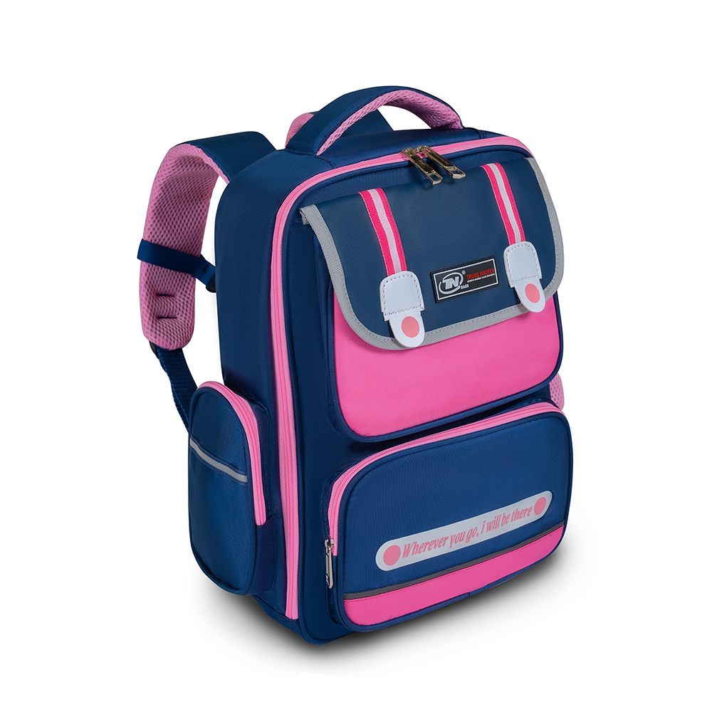 Balo Học Sinh TNBags Smart Pink TN.B 3112, Balo Học Sinh Cho Bé Gái, Chống thấm nước bền màu và dễ dàng vệ sinh