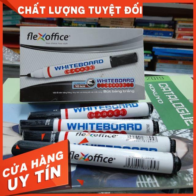 Hộp 10 bút lông bảng flexoffice WB015