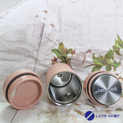 Bình Giữ Nhiệt Lock&amp;Lock Đựng Nước, Trà, Cafe Có Tay Xách LHC4272 Dung Tích 237ml - Nhiều Màu - Hàng Chính Hãng