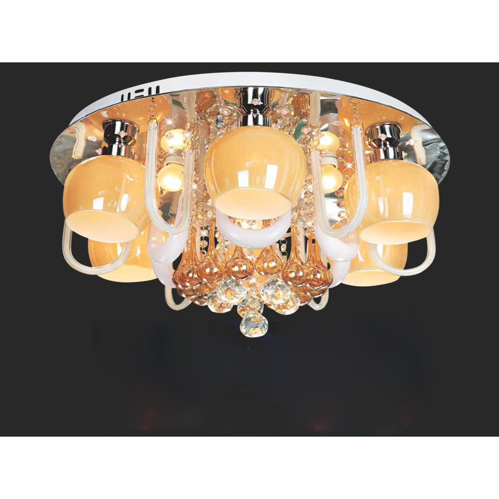 Đèn mâm LED ốp trần VKT-NC-6205B
