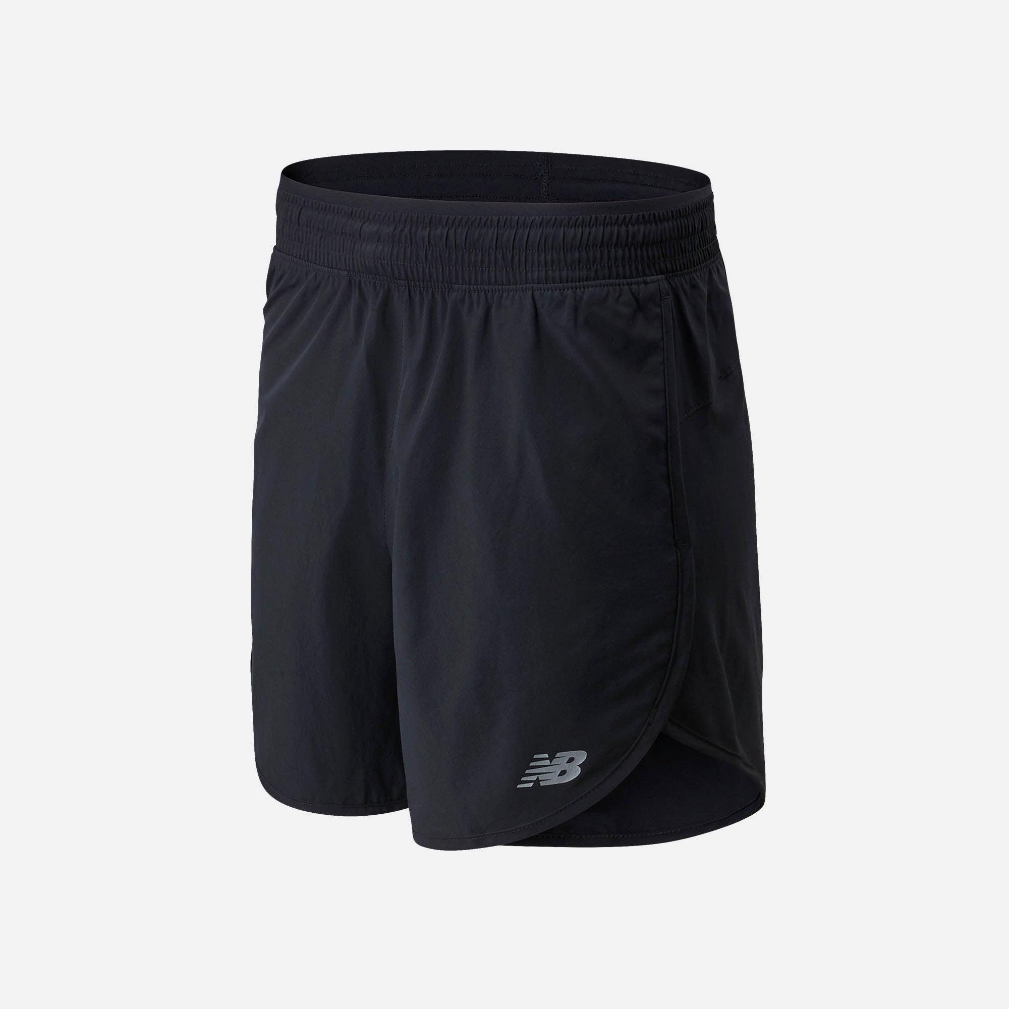 Quần ngắn thể thao nữ New Balance Accelerate 5 Inch - AWS01209BK