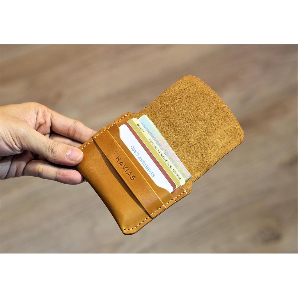 Couple Ví Momo2 & Smile Handcrafted Wallet HAVIAS