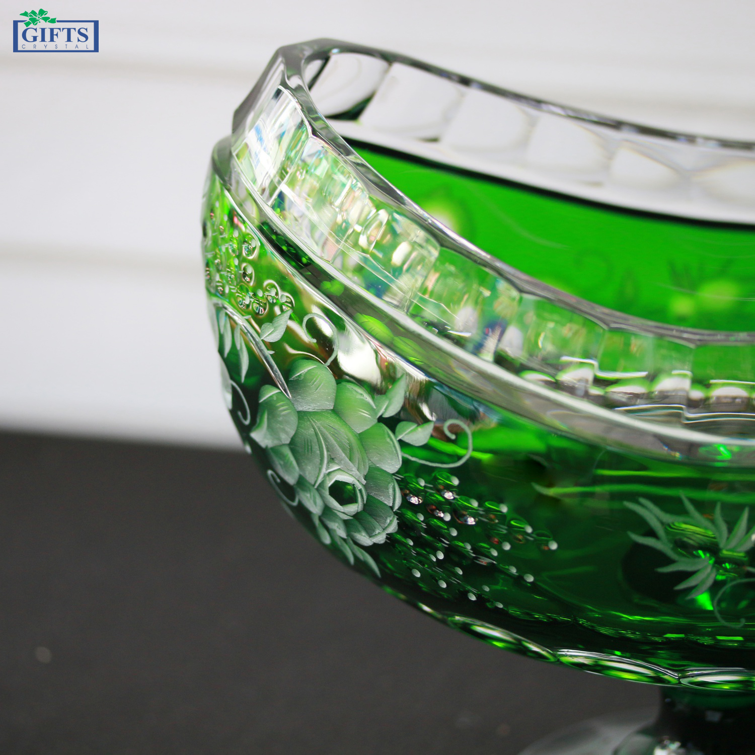 Đĩa Hoa quả Pha lê Màu Primerose Arnstadt 26cm