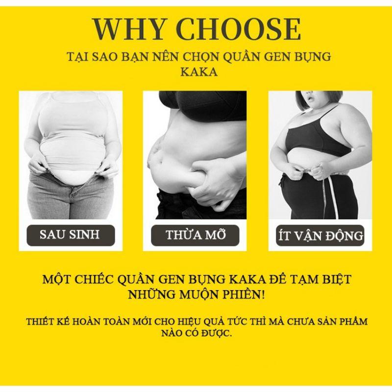 Quần gen giảm mỡ ,siêu phẩm quần gen nịt bụng đùi kaka giảm mỡ thon eo tạo vòng eo kiến