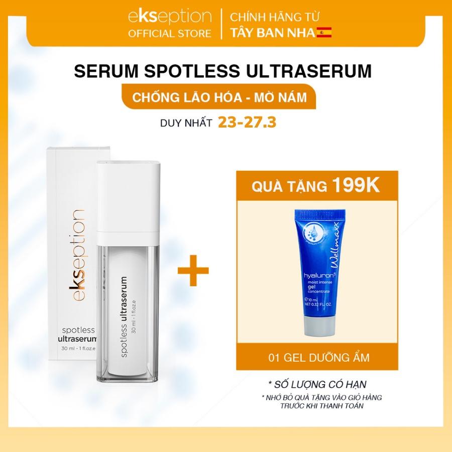 Serum dưỡng trắng da Ekseption Spotless Ultraserum 30ml chống lão hóa, mờ nám