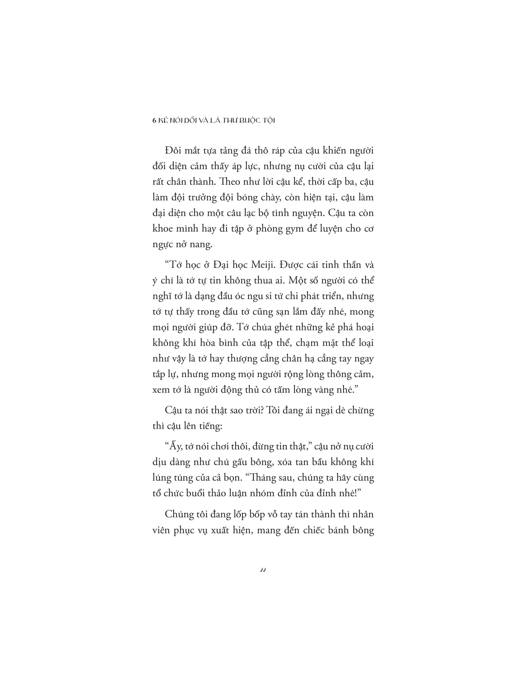 Sách - 6 Kẻ Nói Dối Và Lá Thư Buộc Tội