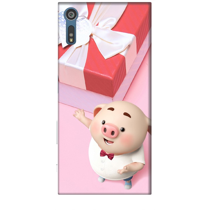 Ốp lưng dành cho điện thoại SONY XZ Heo Con Đòi Quà