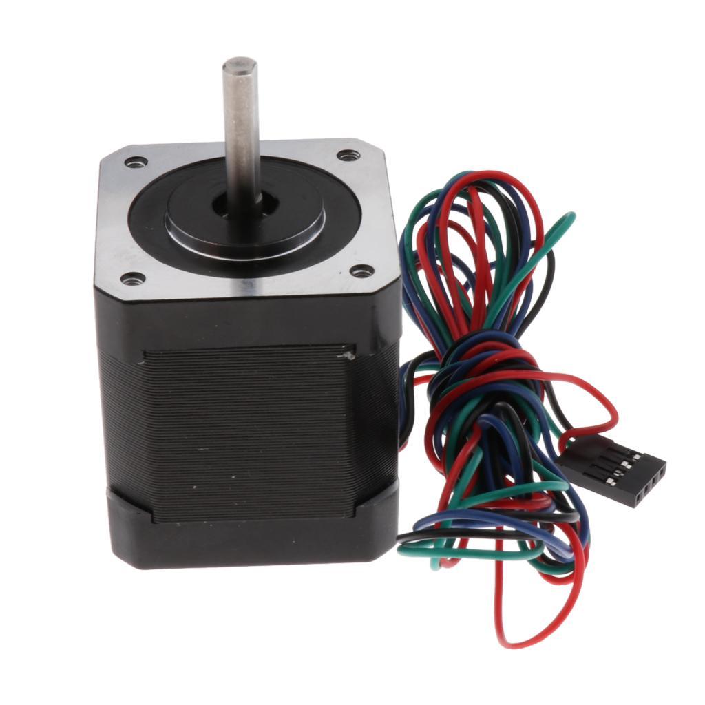 Metal Stepper Motor Nema 17 1.8Degree 1.68A 42 Motor for 3D Printer