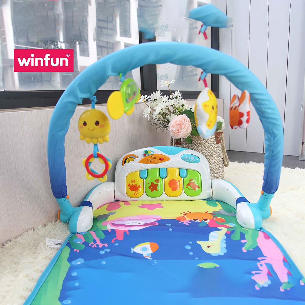 Thảm đàn piano đại dương đa năng Winfun 0860 - đồ chơi phát triển đa giác quan cho bé giai đoạn đầu đời